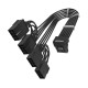 1stPlayer удължителен кабел Custom Sleeved Modding Cable Black - 4 x PCIe 8-pin to 12VHPWR - FM4-B-BK 1stPlayer удължителен кабел Custom Sleeved Modding Cable Black - 4 x PCIe 8-pin to 12VHPWR - FM4-B-BK
