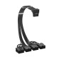 1stPlayer удължителен кабел Custom Sleeved Modding Cable Black - 4 x PCIe 8-pin to 12VHPWR - FM4-B-BK 1stPlayer удължителен кабел Custom Sleeved Modding Cable Black - 4 x PCIe 8-pin to 12VHPWR - FM4-B-BK