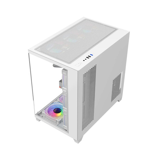 1stPlayer кутия Case ATX - MEGAVIEW MV8 White 1stPlayer кутия Case ATX - MEGAVIEW MV8 White