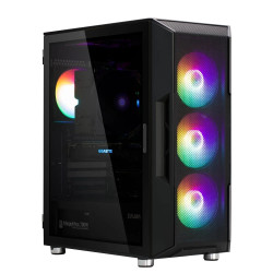 Zalman кутия Case ATX - I3 NEO Black - RGB, Mesh Zalman кутия Case ATX - I3 NEO Black - RGB, Mesh