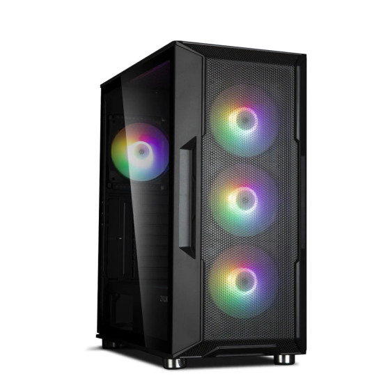 Zalman кутия Case ATX - I3 NEO Black - RGB, Mesh Zalman кутия Case ATX - I3 NEO Black - RGB, Mesh
