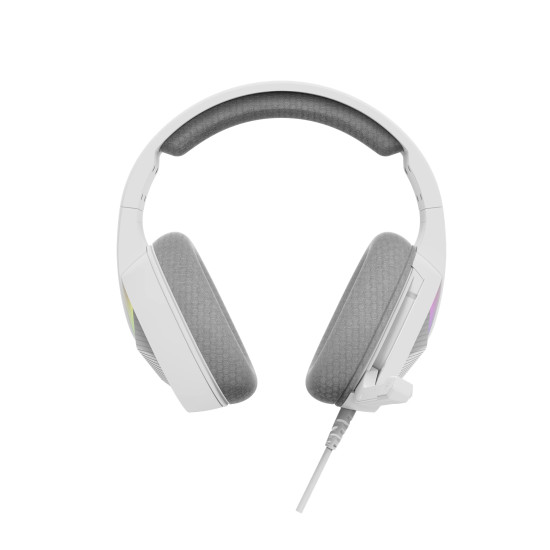 Marvo геймърски слушалки Gaming Headphones H8618 White - 50mm, USB, RGB Marvo геймърски слушалки Gaming Headphones H8618 White - 50mm, USB, RGB