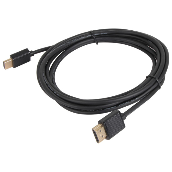 VCom Кабел HDMI v2.0 M / M 1m Ultra HD 4k2k/60p Gold - CG520A-1m VCom Кабел HDMI v2.0 M / M 1m Ultra HD 4k2k/60p Gold - CG520A-1m