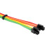 1stPlayer комплект удължителни кабели Custom Modding Cable Kit Rainbow - ATX24P, EPS, PCI-e - RB-001 1stPlayer комплект удължителни кабели Custom Modding Cable Kit Rainbow - ATX24P, EPS, PCI-e - RB-001