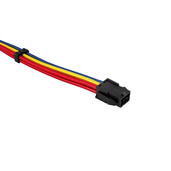1stPlayer комплект удължителни кабели Custom Modding Cable Kit Rainbow - ATX24P, EPS, PCI-e - RB-001 1stPlayer комплект удължителни кабели Custom Modding Cable Kit Rainbow - ATX24P, EPS, PCI-e - RB-001