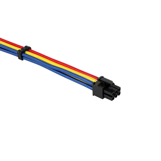 1stPlayer комплект удължителни кабели Custom Modding Cable Kit Rainbow - ATX24P, EPS, PCI-e - RB-001 1stPlayer комплект удължителни кабели Custom Modding Cable Kit Rainbow - ATX24P, EPS, PCI-e - RB-001