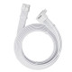 1stPlayer модулен кабел Custom Sleeved Modding Cable White - PCIe 5.0 12VHPWR M/M - FM2-B-WH 1stPlayer модулен кабел Custom Sleeved Modding Cable White - PCIe 5.0 12VHPWR M/M - FM2-B-WH