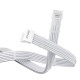 1stPlayer модулен кабел Custom Sleeved Modding Cable White - PCIe 5.0 12VHPWR M/M - FM2-B-WH 1stPlayer модулен кабел Custom Sleeved Modding Cable White - PCIe 5.0 12VHPWR M/M - FM2-B-WH