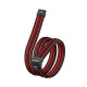 1stPlayer модулен кабел Custom Sleeved Modding Cable Black/Red - PCIe 5.0 12VHPWR M/M - FM2-B-BR 1stPlayer модулен кабел Custom Sleeved Modding Cable Black/Red - PCIe 5.0 12VHPWR M/M - FM2-B-BR
