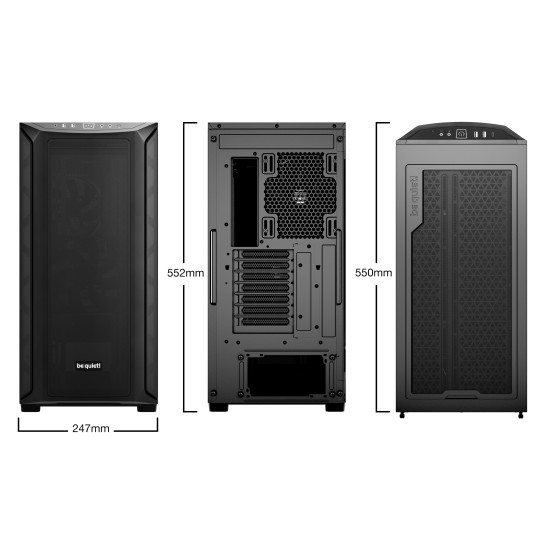be quiet! кутия Case EATX - Shadow Base 800 Black be quiet! кутия Case EATX - Shadow Base 800 Black