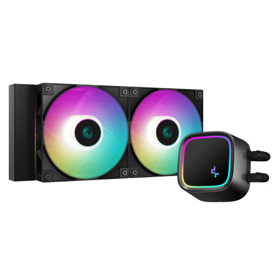 DeepCool водно охлаждане Water Cooling LE520 - Addressable RGB - LGA1700/AM5 DeepCool водно охлаждане Water Cooling LE520 - Addressable RGB - LGA1700/AM5