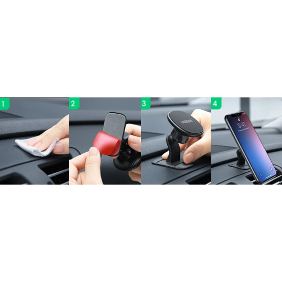 Ugreen магнитна стойка за телефон за кола Magnetic Car Phone Holder LP292 - 80785 Ugreen магнитна стойка за телефон за кола Magnetic Car Phone Holder LP292 - 80785