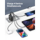 Ugreen универсално зарядно за стена Charger Wall 65W GaN CD224, 1 x USB-A, 3 x Type-C - 70774