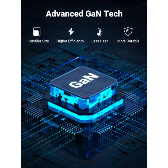 Ugreen универсално зарядно за стена Charger Wall 65W GaN CD224, 1 x USB-A, 3 x Type-C - 70774