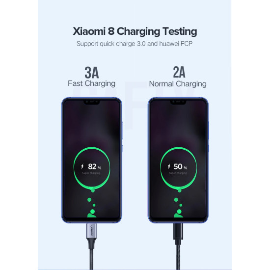 Ugreen кабел USB 2.0 Type A to Type-C US288, 1.5m - 60127 Ugreen кабел USB 2.0 Type A to Type-C US288, 1.5m - 60127