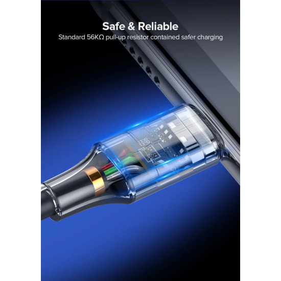 Ugreen кабел USB 2.0 Type A to Type-C US288, 1.5m - 60127 Ugreen кабел USB 2.0 Type A to Type-C US288, 1.5m - 60127