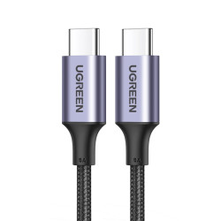 Ugreen кабел USB 2.0 Type-C M/M US316, 100W, 5A, 3m - 90120 Ugreen кабел USB 2.0 Type-C M/M US316, 100W, 5A, 3m - 90120