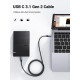 Ugreen кабел USB3.1 Type-C Gen2 M/M US355, 10Gbps, 100W, 5A, 1m - 80150 Ugreen кабел USB3.1 Type-C Gen2 M/M US355, 10Gbps, 100W, 5A, 1m - 80150
