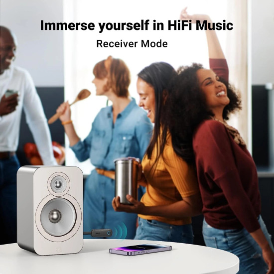 Ugreen блутут ресийвър/трансмитер Bluetooth Receiver/Transmitter - 80893 Ugreen блутут ресийвър/трансмитер Bluetooth Receiver/Transmitter - 80893