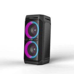 W-King Блутут парти колона Bluetooth Party Speaker - T11 Black - 100W, Guitar Input, Karaoke