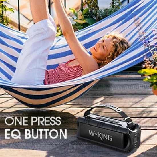 W-King Блутут мобилна колонка Bluetooth Speaker - D8 Mini Black - 30W W-King Блутут мобилна колонка Bluetooth Speaker - D8 Mini Black - 30W