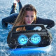 W-King Блутут мобилна парти колонка Bluetooth Party Speaker - D10 Black - 70W, Karaoke mic input, Light Show W-King Блутут мобилна парти колонка Bluetooth Party Speaker - D10 Black - 70W, Karaoke mic input, Light Show