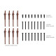 Noctua комплект дистанционери за вентилатор Inlet Side Spacers - 2pcs pack 140x25 mm Fans - NA-IS1-14-Sx2 Noctua комплект дистанционери за вентилатор Inlet Side Spacers - 2pcs pack 140x25 mm Fans - NA-IS1-14-Sx2