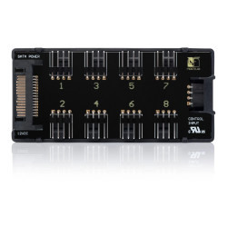 Noctua разклонител за вентилатори Fan Hub - 8 port PWM with SATA Power 5V/12V - NA-FH1 Noctua разклонител за вентилатори Fan Hub - 8 port PWM with SATA Power 5V/12V - NA-FH1