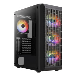 AeroCool кутия Case ATX - Beam-G-BK-v2 - 4 fans included AeroCool кутия Case ATX - Beam-G-BK-v2 - 4 fans included