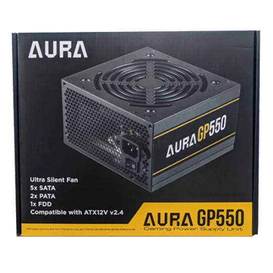 Gamdias захранване PSU 550W - AURA GP550 Gamdias захранване PSU 550W - AURA GP550
