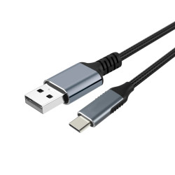 VCom Кабел USB 3.1 Micro type C / USB 2.0 AM Black - CU405M-1.8m VCom Кабел USB 3.1 Micro type C / USB 2.0 AM Black - CU405M-1.8m