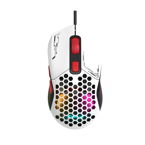 Xtrike ME геймърска мишка Gaming Mouse GM-316W - 7200dpi, Detachable covers, White Xtrike ME геймърска мишка Gaming Mouse GM-316W - 7200dpi, Detachable covers, White