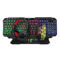 Xtrike ME Геймърски комплект Gaming COMBO CMX-415 - Keyboard, Mouse, Headset, Mousepad - XTRM-CMX-415 Xtrike ME Геймърски комплект Gaming COMBO CMX-415 - Keyboard, Mouse, Headset, Mousepad - XTRM-CMX-415