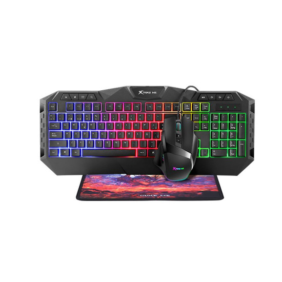 Xtrike ME геймърски комплект Gaming COMBO 3-in-1 Keyboard, Mouse, Pad, Backlight - MK-900 Xtrike ME геймърски комплект Gaming COMBO 3-in-1 Keyboard, Mouse, Pad, Backlight - MK-900