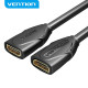 Vention удължителен кабел HDMI v2.0 extension Cable Female to Female 0.5M Black, Gold - AAXBD Vention удължителен кабел HDMI v2.0 extension Cable Female to Female 0.5M Black, Gold - AAXBD