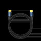 Vention кабел Display Port 1.4 DP M / M 8K 1m - Cotton Braided, Blue Aluminum Alloy - HCELF Vention кабел Display Port 1.4 DP M / M 8K 1m - Cotton Braided, Blue Aluminum Alloy - HCELF