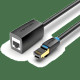 Vention удължителен кабел Cat.8 SSTP Extension Patch Cable 1M Black 40Gbps - IKHBF Vention удължителен кабел Cat.8 SSTP Extension Patch Cable 1M Black 40Gbps - IKHBF