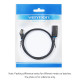 Vention удължителен кабел Cat.8 SSTP Extension Patch Cable 0.5M Black 40Gbps - IKHBD Vention удължителен кабел Cat.8 SSTP Extension Patch Cable 0.5M Black 40Gbps - IKHBD