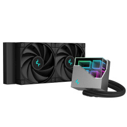 DeepCool водно охлаждане Water Cooling LT520 - Addressable RGB, Infinity mirror design - LGA1700/AM5 DeepCool водно охлаждане Water Cooling LT520 - Addressable RGB, Infinity mirror design - LGA1700/AM5