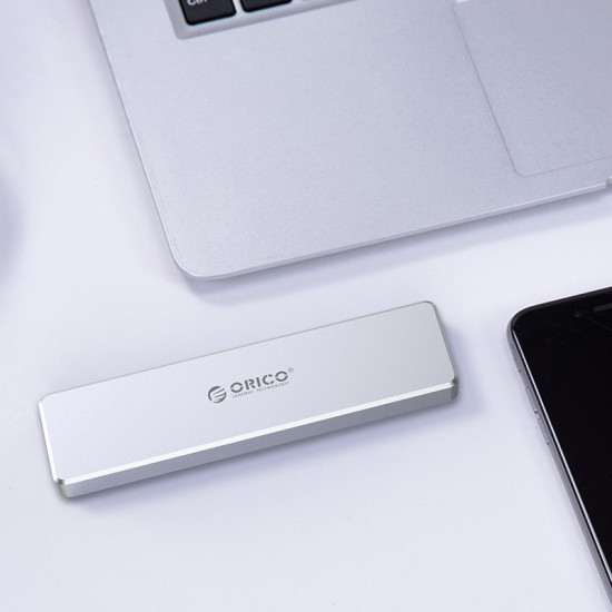 Orico външна кутия за диск Storage - Case - M.2 NVMe M-key 10 Gbps - PCM2-C3-SV Orico външна кутия за диск Storage - Case - M.2 NVMe M-key 10 Gbps - PCM2-C3-SV