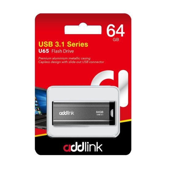 Addlink флашка Flash U65 64GB USB 3.1 Gen1 - ad64GBU65G3