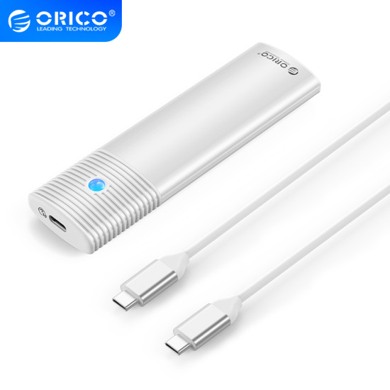 Orico външна кутия за диск Storage - Case - M.2 NVMe M/B key 10 Gbps White - PWM2-G2 Orico външна кутия за диск Storage - Case - M.2 NVMe M/B key 10 Gbps White - PWM2-G2