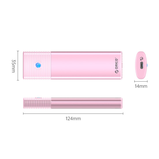 Orico външна кутия за диск Storage - Case - M.2 NVMe M/B key 10 Gbps Pink - PWM2-G2 Orico външна кутия за диск Storage - Case - M.2 NVMe M/B key 10 Gbps Pink - PWM2-G2