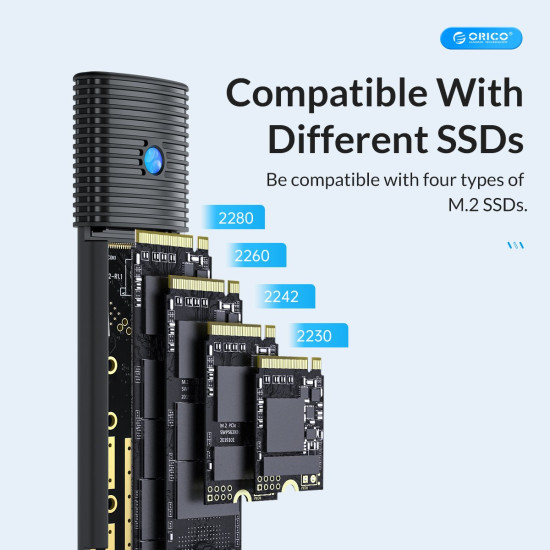 Orico външна кутия за диск Storage - Case - M.2 NVMe M/B key 10 Gbps Pink - PWM2-G2 Orico външна кутия за диск Storage - Case - M.2 NVMe M/B key 10 Gbps Pink - PWM2-G2