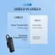 Orico хъб HUB USB3.1 Type-C 4 port - 4 x USB3.0 Black - PW4U-C3-015-BK Orico хъб HUB USB3.1 Type-C 4 port - 4 x USB3.0 Black - PW4U-C3-015-BK