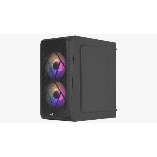 AeroCool кутия Case mATX - CS-107-A-BK-v2 - 3 fans included AeroCool кутия Case mATX - CS-107-A-BK-v2 - 3 fans included