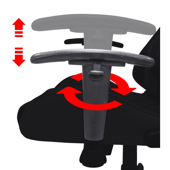 Marvo геймърски стол Gaming Chair CH-106 v2 Black/Red Marvo геймърски стол Gaming Chair CH-106 v2 Black/Red