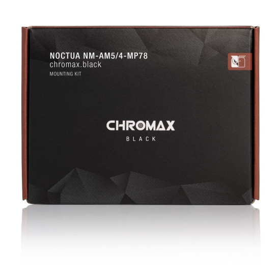 Noctua Mounting KIT AM5/AM4 - NM-AM5/4-MP78 chromax.black Noctua Mounting KIT AM5/AM4 - NM-AM5/4-MP78 chromax.black