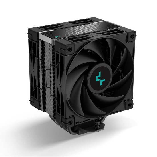 DeepCool охладител CPU Cooler AK400 Zero Dark Plus - Dual-Fan - LGA1700/AM5 DeepCool охладител CPU Cooler AK400 Zero Dark Plus - Dual-Fan - LGA1700/AM5