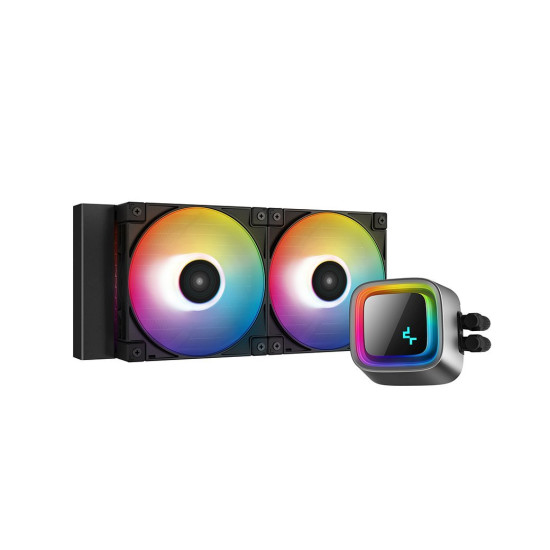 DeepCool водно охлаждане Water Cooling LS520 - Addressable RGB, Infinity mirror design - LGA1700/AM5 DeepCool водно охлаждане Water Cooling LS520 - Addressable RGB, Infinity mirror design - LGA1700/AM5